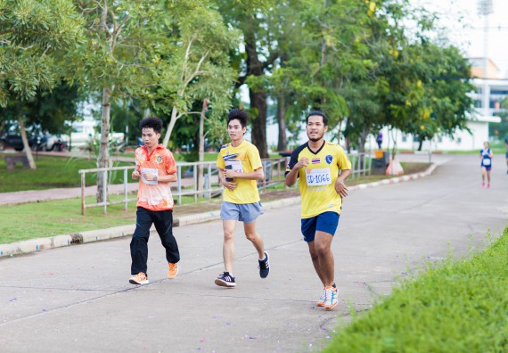 ภาพกิจกรรม คณะวิทยาศาสตร์และเทคโนโลยี เข้าร่วมกิจกรรม KPRU So Fun Run Say No Foam งานเดินวิ่งเพื่อสุขภาพ รักสุขภาพ เลิกใช้โฟม