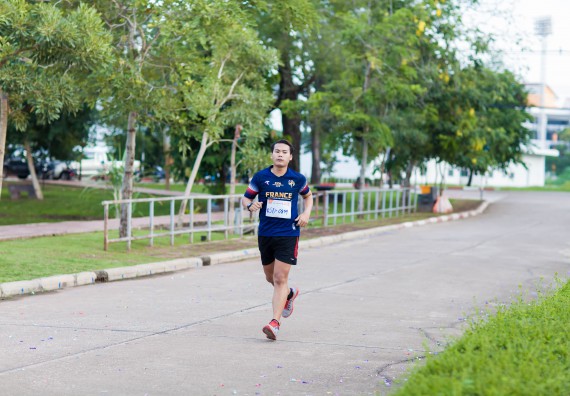 ภาพกิจกรรม คณะวิทยาศาสตร์และเทคโนโลยี เข้าร่วมกิจกรรม KPRU So Fun Run Say No Foam งานเดินวิ่งเพื่อสุขภาพ รักสุขภาพ เลิกใช้โฟม