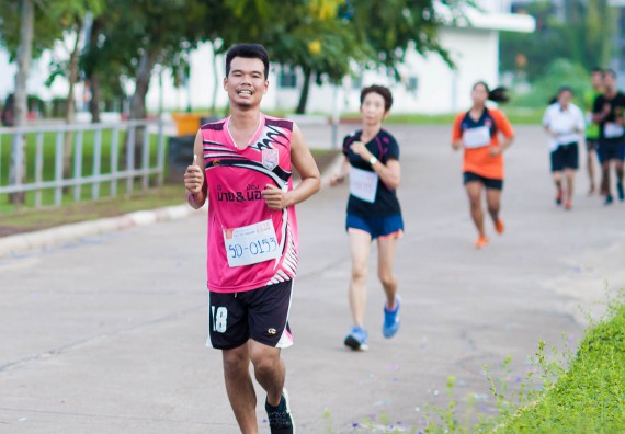 ภาพกิจกรรม คณะวิทยาศาสตร์และเทคโนโลยี เข้าร่วมกิจกรรม KPRU So Fun Run Say No Foam งานเดินวิ่งเพื่อสุขภาพ รักสุขภาพ เลิกใช้โฟม