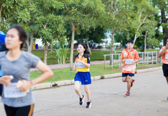 ภาพกิจกรรม คณะวิทยาศาสตร์และเทคโนโลยี เข้าร่วมกิจกรรม KPRU So Fun Run Say No Foam งานเดินวิ่งเพื่อสุขภาพ รักสุขภาพ เลิกใช้โฟม