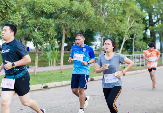 ภาพกิจกรรม คณะวิทยาศาสตร์และเทคโนโลยี เข้าร่วมกิจกรรม KPRU So Fun Run Say No Foam งานเดินวิ่งเพื่อสุขภาพ รักสุขภาพ เลิกใช้โฟม