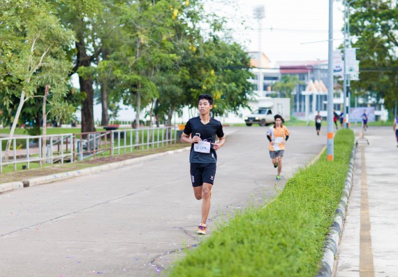 ภาพกิจกรรม คณะวิทยาศาสตร์และเทคโนโลยี เข้าร่วมกิจกรรม KPRU So Fun Run Say No Foam งานเดินวิ่งเพื่อสุขภาพ รักสุขภาพ เลิกใช้โฟม
