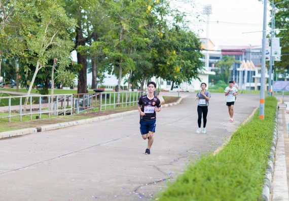 ภาพกิจกรรม คณะวิทยาศาสตร์และเทคโนโลยี เข้าร่วมกิจกรรม KPRU So Fun Run Say No Foam งานเดินวิ่งเพื่อสุขภาพ รักสุขภาพ เลิกใช้โฟม