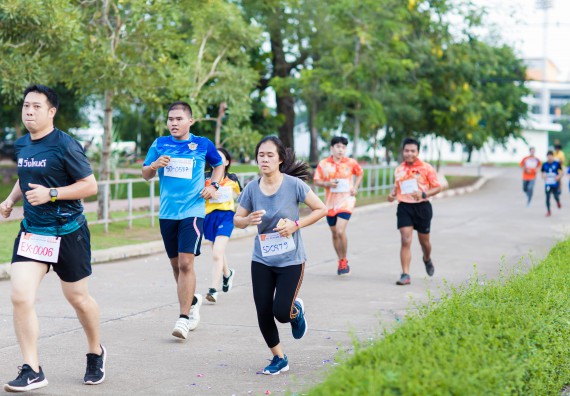 ภาพกิจกรรม คณะวิทยาศาสตร์และเทคโนโลยี เข้าร่วมกิจกรรม KPRU So Fun Run Say No Foam งานเดินวิ่งเพื่อสุขภาพ รักสุขภาพ เลิกใช้โฟม