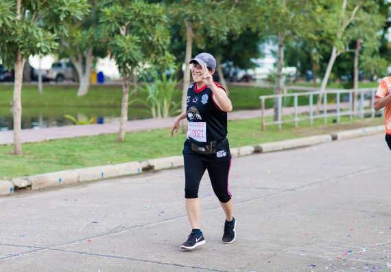 ภาพกิจกรรม คณะวิทยาศาสตร์และเทคโนโลยี เข้าร่วมกิจกรรม KPRU So Fun Run Say No Foam งานเดินวิ่งเพื่อสุขภาพ รักสุขภาพ เลิกใช้โฟม