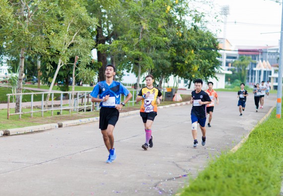 ภาพกิจกรรม คณะวิทยาศาสตร์และเทคโนโลยี เข้าร่วมกิจกรรม KPRU So Fun Run Say No Foam งานเดินวิ่งเพื่อสุขภาพ รักสุขภาพ เลิกใช้โฟม