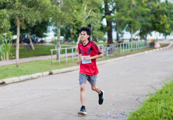 ภาพกิจกรรม คณะวิทยาศาสตร์และเทคโนโลยี เข้าร่วมกิจกรรม KPRU So Fun Run Say No Foam งานเดินวิ่งเพื่อสุขภาพ รักสุขภาพ เลิกใช้โฟม