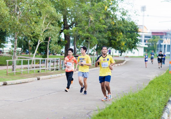 ภาพกิจกรรม คณะวิทยาศาสตร์และเทคโนโลยี เข้าร่วมกิจกรรม KPRU So Fun Run Say No Foam งานเดินวิ่งเพื่อสุขภาพ รักสุขภาพ เลิกใช้โฟม