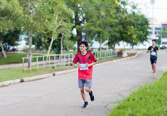 ภาพกิจกรรม คณะวิทยาศาสตร์และเทคโนโลยี เข้าร่วมกิจกรรม KPRU So Fun Run Say No Foam งานเดินวิ่งเพื่อสุขภาพ รักสุขภาพ เลิกใช้โฟม