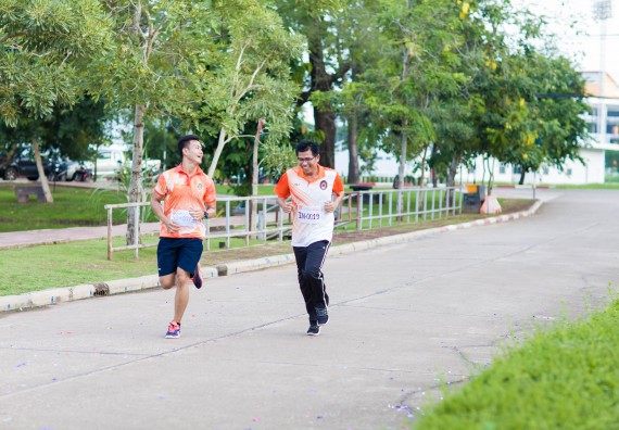 ภาพกิจกรรม คณะวิทยาศาสตร์และเทคโนโลยี เข้าร่วมกิจกรรม KPRU So Fun Run Say No Foam งานเดินวิ่งเพื่อสุขภาพ รักสุขภาพ เลิกใช้โฟม