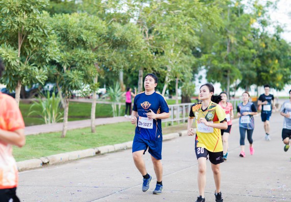 ภาพกิจกรรม คณะวิทยาศาสตร์และเทคโนโลยี เข้าร่วมกิจกรรม KPRU So Fun Run Say No Foam งานเดินวิ่งเพื่อสุขภาพ รักสุขภาพ เลิกใช้โฟม
