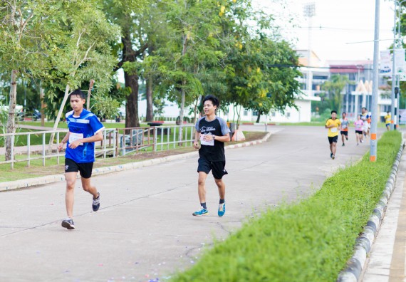 ภาพกิจกรรม คณะวิทยาศาสตร์และเทคโนโลยี เข้าร่วมกิจกรรม KPRU So Fun Run Say No Foam งานเดินวิ่งเพื่อสุขภาพ รักสุขภาพ เลิกใช้โฟม