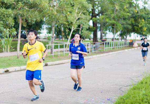 ภาพกิจกรรม คณะวิทยาศาสตร์และเทคโนโลยี เข้าร่วมกิจกรรม KPRU So Fun Run Say No Foam งานเดินวิ่งเพื่อสุขภาพ รักสุขภาพ เลิกใช้โฟม