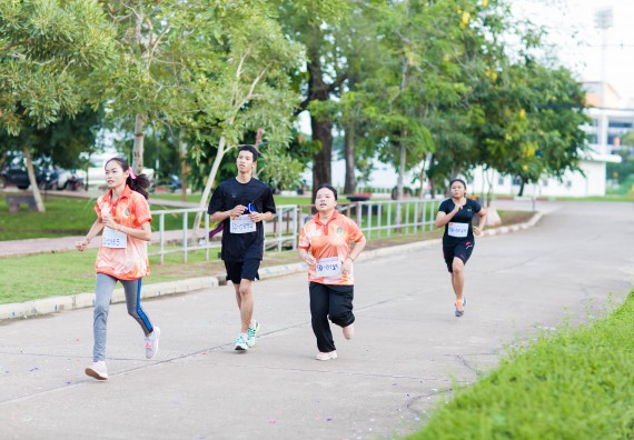 ภาพกิจกรรม คณะวิทยาศาสตร์และเทคโนโลยี เข้าร่วมกิจกรรม KPRU So Fun Run Say No Foam งานเดินวิ่งเพื่อสุขภาพ รักสุขภาพ เลิกใช้โฟม