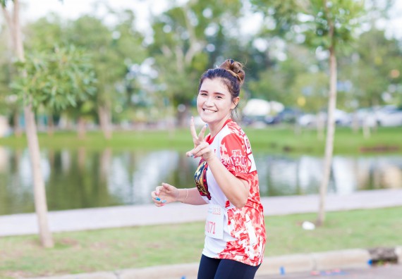 ภาพกิจกรรม คณะวิทยาศาสตร์และเทคโนโลยี เข้าร่วมกิจกรรม KPRU So Fun Run Say No Foam งานเดินวิ่งเพื่อสุขภาพ รักสุขภาพ เลิกใช้โฟม