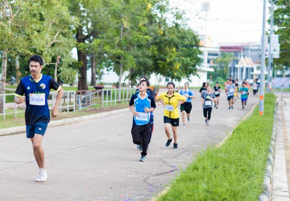 ภาพกิจกรรม คณะวิทยาศาสตร์และเทคโนโลยี เข้าร่วมกิจกรรม KPRU So Fun Run Say No Foam งานเดินวิ่งเพื่อสุขภาพ รักสุขภาพ เลิกใช้โฟม