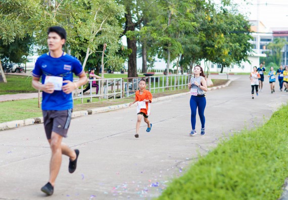 ภาพกิจกรรม คณะวิทยาศาสตร์และเทคโนโลยี เข้าร่วมกิจกรรม KPRU So Fun Run Say No Foam งานเดินวิ่งเพื่อสุขภาพ รักสุขภาพ เลิกใช้โฟม