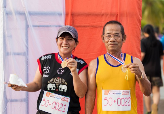 ภาพกิจกรรม คณะวิทยาศาสตร์และเทคโนโลยี เข้าร่วมกิจกรรม KPRU So Fun Run Say No Foam งานเดินวิ่งเพื่อสุขภาพ รักสุขภาพ เลิกใช้โฟม