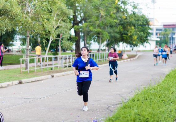 ภาพกิจกรรม คณะวิทยาศาสตร์และเทคโนโลยี เข้าร่วมกิจกรรม KPRU So Fun Run Say No Foam งานเดินวิ่งเพื่อสุขภาพ รักสุขภาพ เลิกใช้โฟม