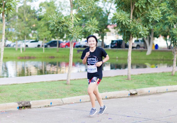 ภาพกิจกรรม คณะวิทยาศาสตร์และเทคโนโลยี เข้าร่วมกิจกรรม KPRU So Fun Run Say No Foam งานเดินวิ่งเพื่อสุขภาพ รักสุขภาพ เลิกใช้โฟม