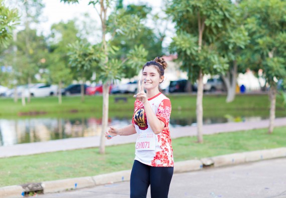 ภาพกิจกรรม คณะวิทยาศาสตร์และเทคโนโลยี เข้าร่วมกิจกรรม KPRU So Fun Run Say No Foam งานเดินวิ่งเพื่อสุขภาพ รักสุขภาพ เลิกใช้โฟม