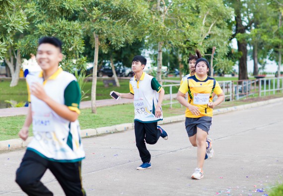 ภาพกิจกรรม คณะวิทยาศาสตร์และเทคโนโลยี เข้าร่วมกิจกรรม KPRU So Fun Run Say No Foam งานเดินวิ่งเพื่อสุขภาพ รักสุขภาพ เลิกใช้โฟม