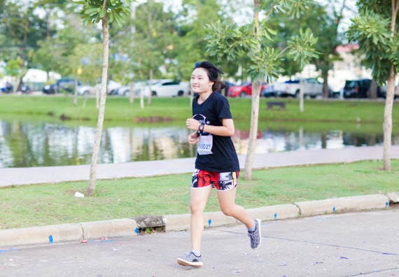 ภาพกิจกรรม คณะวิทยาศาสตร์และเทคโนโลยี เข้าร่วมกิจกรรม KPRU So Fun Run Say No Foam งานเดินวิ่งเพื่อสุขภาพ รักสุขภาพ เลิกใช้โฟม