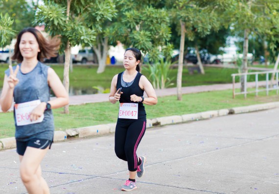 ภาพกิจกรรม คณะวิทยาศาสตร์และเทคโนโลยี เข้าร่วมกิจกรรม KPRU So Fun Run Say No Foam งานเดินวิ่งเพื่อสุขภาพ รักสุขภาพ เลิกใช้โฟม