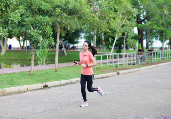 ภาพกิจกรรม คณะวิทยาศาสตร์และเทคโนโลยี เข้าร่วมกิจกรรม KPRU So Fun Run Say No Foam งานเดินวิ่งเพื่อสุขภาพ รักสุขภาพ เลิกใช้โฟม