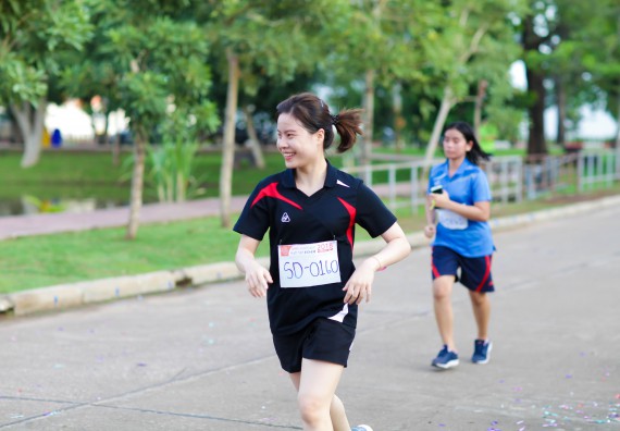 ภาพกิจกรรม คณะวิทยาศาสตร์และเทคโนโลยี เข้าร่วมกิจกรรม KPRU So Fun Run Say No Foam งานเดินวิ่งเพื่อสุขภาพ รักสุขภาพ เลิกใช้โฟม