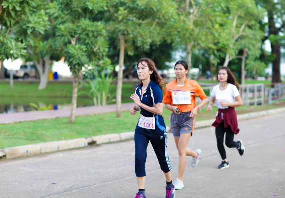 ภาพกิจกรรม คณะวิทยาศาสตร์และเทคโนโลยี เข้าร่วมกิจกรรม KPRU So Fun Run Say No Foam งานเดินวิ่งเพื่อสุขภาพ รักสุขภาพ เลิกใช้โฟม