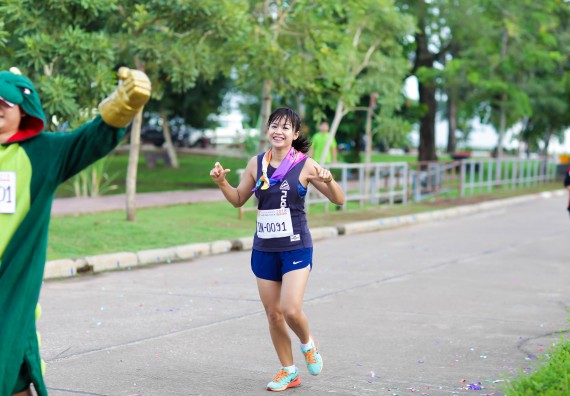 ภาพกิจกรรม คณะวิทยาศาสตร์และเทคโนโลยี เข้าร่วมกิจกรรม KPRU So Fun Run Say No Foam งานเดินวิ่งเพื่อสุขภาพ รักสุขภาพ เลิกใช้โฟม
