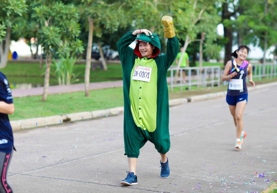 ภาพกิจกรรม คณะวิทยาศาสตร์และเทคโนโลยี เข้าร่วมกิจกรรม KPRU So Fun Run Say No Foam งานเดินวิ่งเพื่อสุขภาพ รักสุขภาพ เลิกใช้โฟม