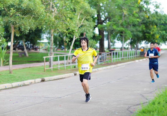 ภาพกิจกรรม คณะวิทยาศาสตร์และเทคโนโลยี เข้าร่วมกิจกรรม KPRU So Fun Run Say No Foam งานเดินวิ่งเพื่อสุขภาพ รักสุขภาพ เลิกใช้โฟม