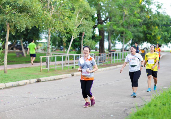 ภาพกิจกรรม คณะวิทยาศาสตร์และเทคโนโลยี เข้าร่วมกิจกรรม KPRU So Fun Run Say No Foam งานเดินวิ่งเพื่อสุขภาพ รักสุขภาพ เลิกใช้โฟม