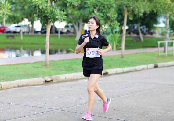 ภาพกิจกรรม คณะวิทยาศาสตร์และเทคโนโลยี เข้าร่วมกิจกรรม KPRU So Fun Run Say No Foam งานเดินวิ่งเพื่อสุขภาพ รักสุขภาพ เลิกใช้โฟม