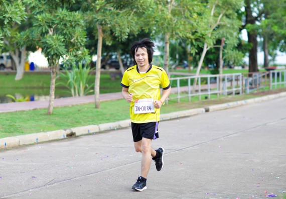 ภาพกิจกรรม คณะวิทยาศาสตร์และเทคโนโลยี เข้าร่วมกิจกรรม KPRU So Fun Run Say No Foam งานเดินวิ่งเพื่อสุขภาพ รักสุขภาพ เลิกใช้โฟม