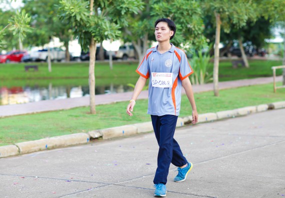 ภาพกิจกรรม คณะวิทยาศาสตร์และเทคโนโลยี เข้าร่วมกิจกรรม KPRU So Fun Run Say No Foam งานเดินวิ่งเพื่อสุขภาพ รักสุขภาพ เลิกใช้โฟม