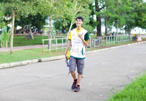 ภาพกิจกรรม คณะวิทยาศาสตร์และเทคโนโลยี เข้าร่วมกิจกรรม KPRU So Fun Run Say No Foam งานเดินวิ่งเพื่อสุขภาพ รักสุขภาพ เลิกใช้โฟม