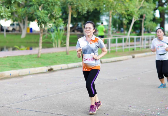 ภาพกิจกรรม คณะวิทยาศาสตร์และเทคโนโลยี เข้าร่วมกิจกรรม KPRU So Fun Run Say No Foam งานเดินวิ่งเพื่อสุขภาพ รักสุขภาพ เลิกใช้โฟม