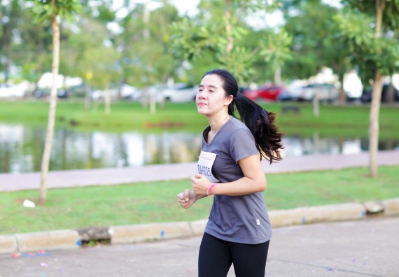 ภาพกิจกรรม คณะวิทยาศาสตร์และเทคโนโลยี เข้าร่วมกิจกรรม KPRU So Fun Run Say No Foam งานเดินวิ่งเพื่อสุขภาพ รักสุขภาพ เลิกใช้โฟม