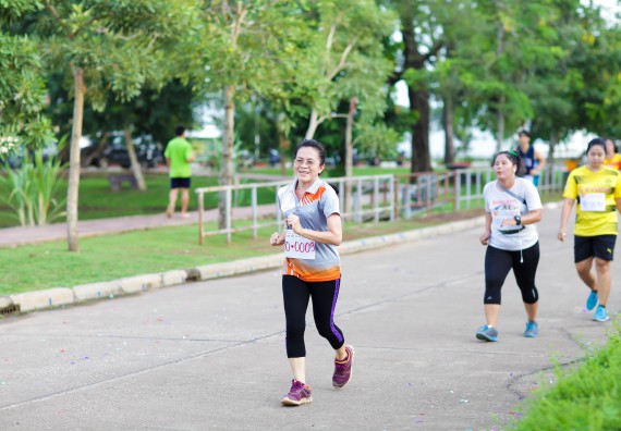 ภาพกิจกรรม คณะวิทยาศาสตร์และเทคโนโลยี เข้าร่วมกิจกรรม KPRU So Fun Run Say No Foam งานเดินวิ่งเพื่อสุขภาพ รักสุขภาพ เลิกใช้โฟม