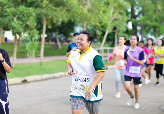 ภาพกิจกรรม คณะวิทยาศาสตร์และเทคโนโลยี เข้าร่วมกิจกรรม KPRU So Fun Run Say No Foam งานเดินวิ่งเพื่อสุขภาพ รักสุขภาพ เลิกใช้โฟม