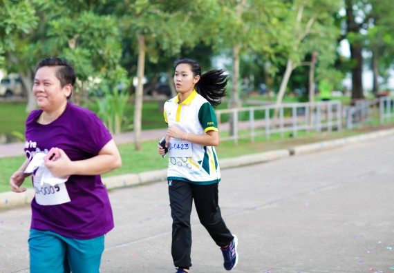 ภาพกิจกรรม คณะวิทยาศาสตร์และเทคโนโลยี เข้าร่วมกิจกรรม KPRU So Fun Run Say No Foam งานเดินวิ่งเพื่อสุขภาพ รักสุขภาพ เลิกใช้โฟม