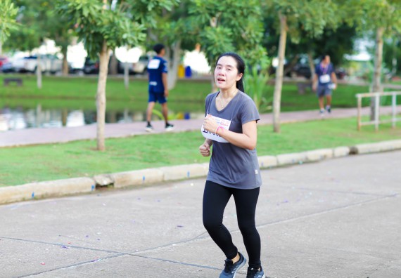 ภาพกิจกรรม คณะวิทยาศาสตร์และเทคโนโลยี เข้าร่วมกิจกรรม KPRU So Fun Run Say No Foam งานเดินวิ่งเพื่อสุขภาพ รักสุขภาพ เลิกใช้โฟม