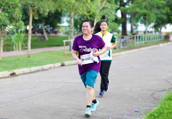 ภาพกิจกรรม คณะวิทยาศาสตร์และเทคโนโลยี เข้าร่วมกิจกรรม KPRU So Fun Run Say No Foam งานเดินวิ่งเพื่อสุขภาพ รักสุขภาพ เลิกใช้โฟม