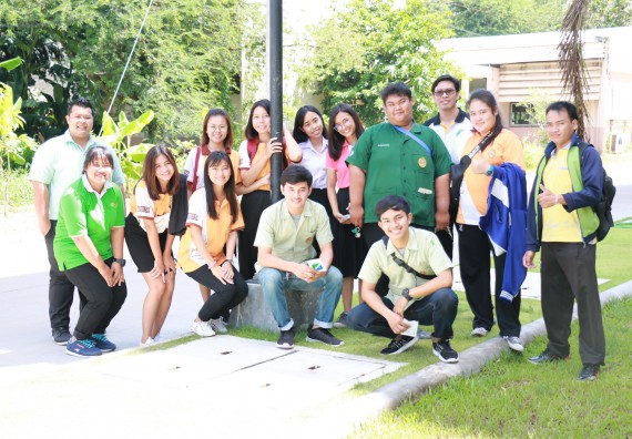 ภาพกิจกรรม คณะวิทยาศาสตร์และเทคโนโลยี เข้าร่วมกิจกรรม Big Cleaning Day ทำลายแหล่งเพาะพันธ์ลูกน้ำยุงลายภายในหน่วยงาน