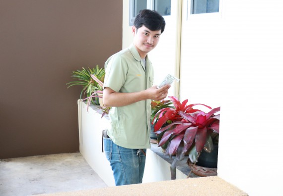 ภาพกิจกรรม คณะวิทยาศาสตร์และเทคโนโลยี เข้าร่วมกิจกรรม Big Cleaning Day ทำลายแหล่งเพาะพันธ์ลูกน้ำยุงลายภายในหน่วยงาน