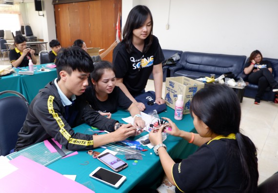 ภาพกิจกรรม โปรแกรมวิชาเคมี จัดอบรมเชิงปฏิบัติการพัฒนานักศึกษาครูด้วยแนวทางการศึกษาแบบสะเต็ม (STEM)