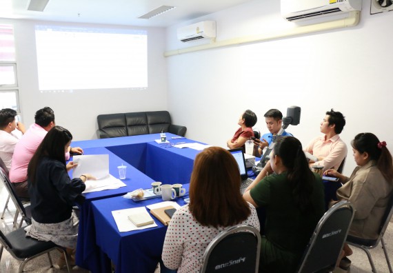 ภาพกิจกรรม คณะวิทยาศาสตร์และเทคโนโลยี จัดประชุมการจัดทำรายงานการวางระบบการควบคุมภายใน ประจำปีงบประมาณ 2561